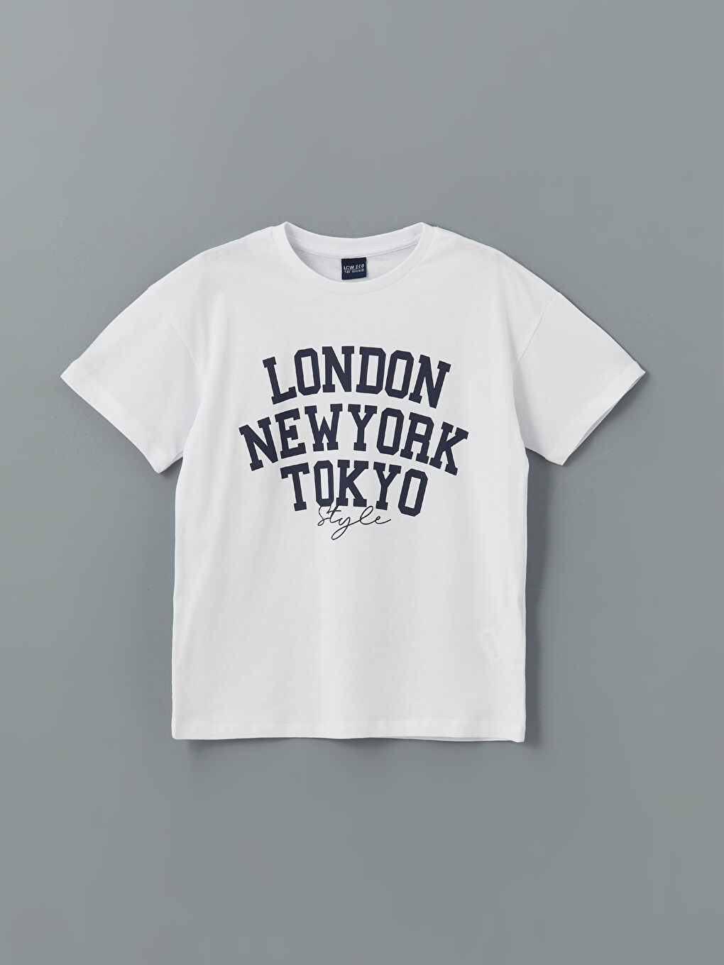 Crew Neck Boy T-Shirt -S5H811Z4-J5E