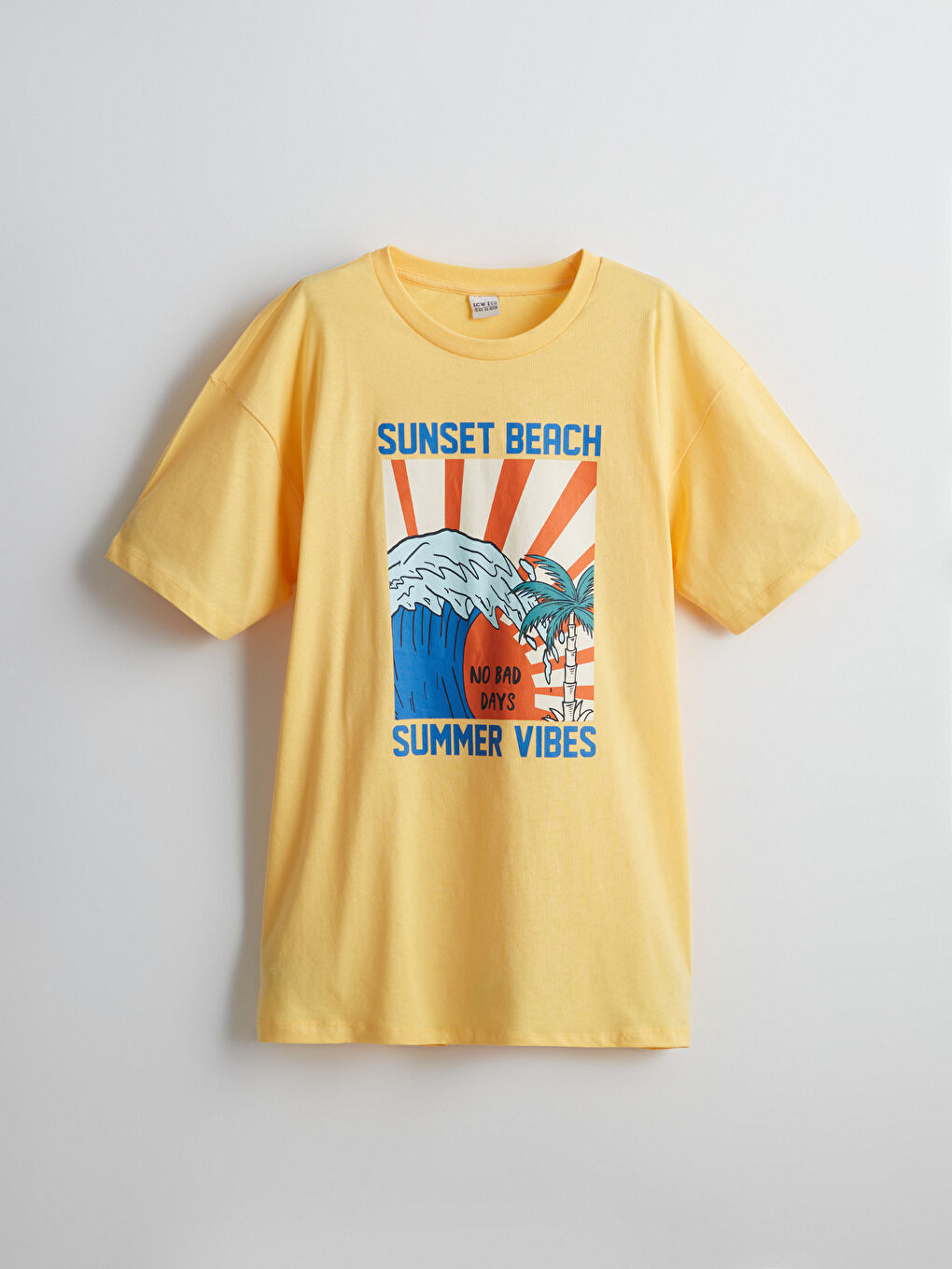 Crew Neck Boy T-Shirt -S5H823Z4-Y1W