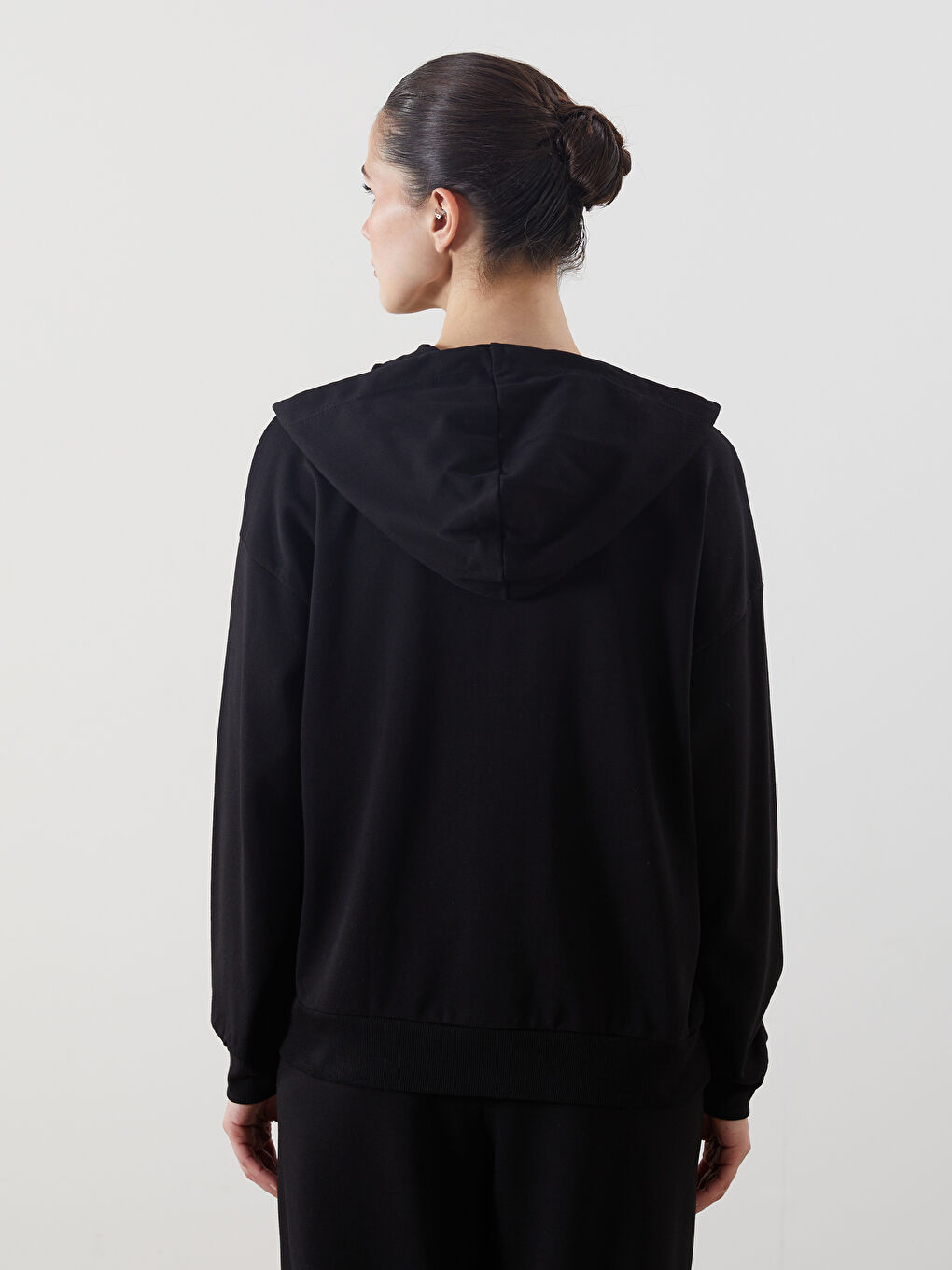 Hooded Oversized Women's Zip-Up Sweatshirt -S5H856Z8-CVL
