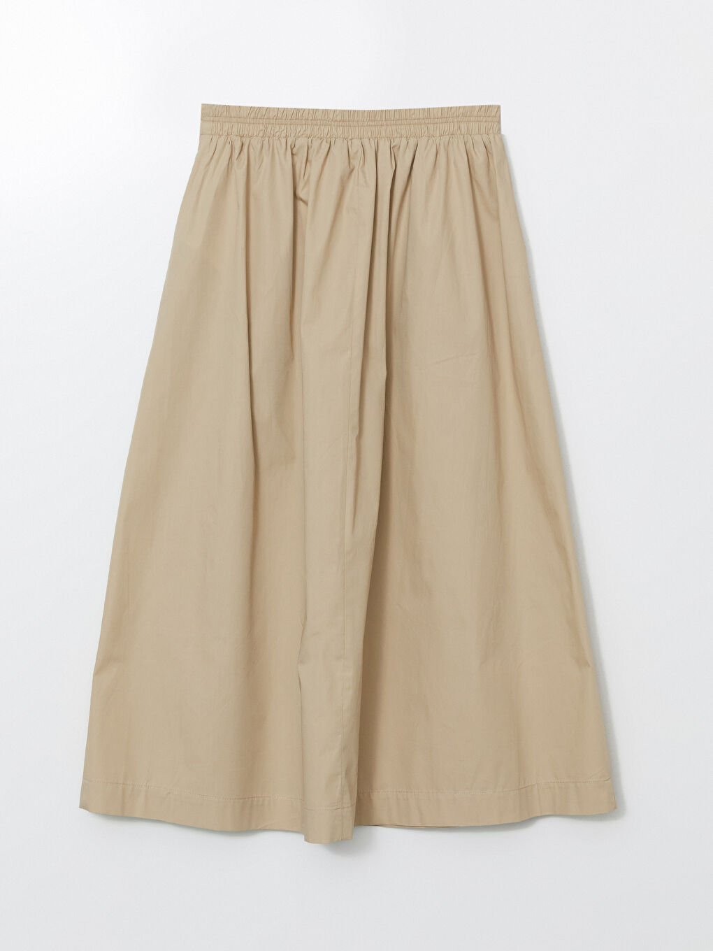 Elasticated Waist Cotton Skirt -S5H869Z8-KD3