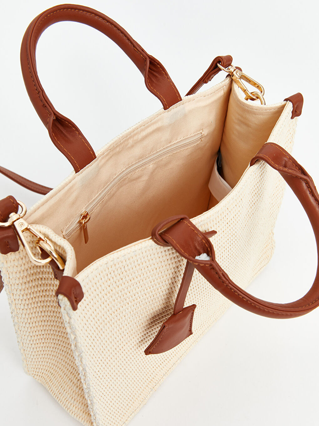 Women's Shoulder Bag with Removable Strap -S5H887Z8-EEW