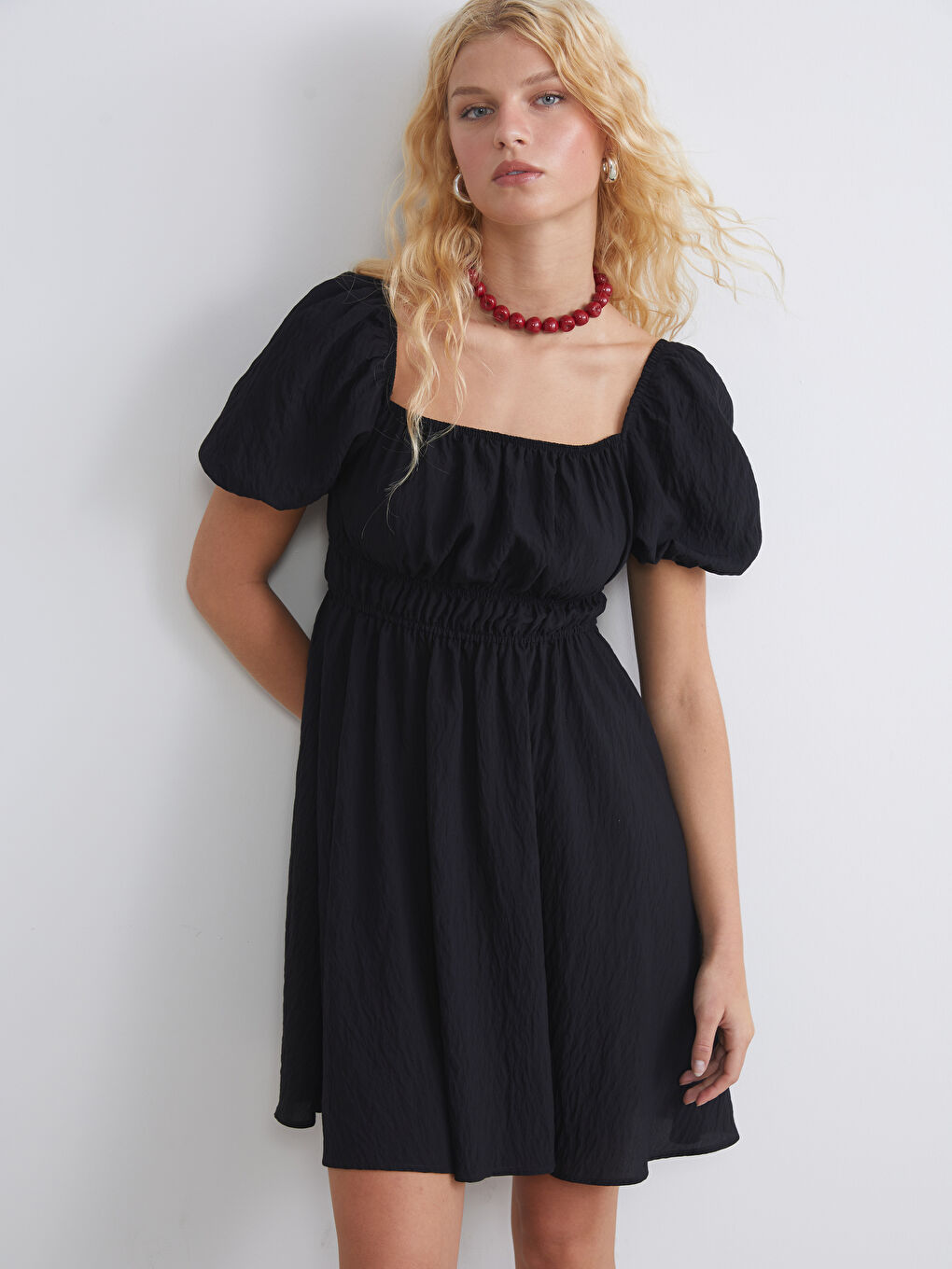 XSIDE Square Collar Women's Dress -S5H913Z8-CVL