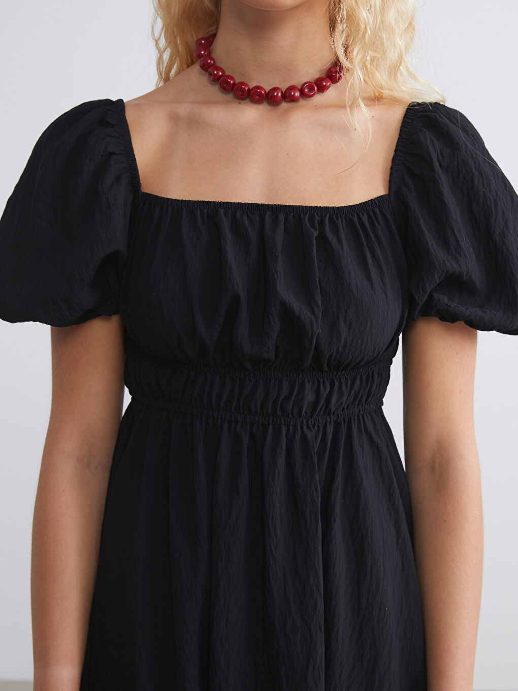 XSIDE Square Collar Women's Dress -S5H913Z8-CVL