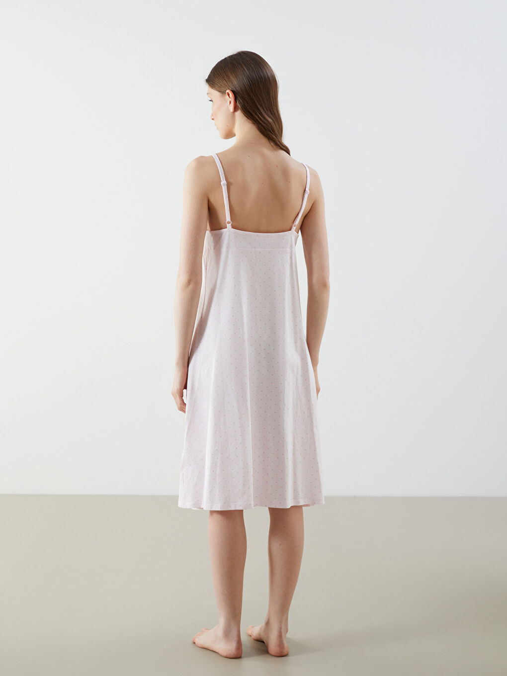 LCW DREAM Woman PINK Nightdress -S5H917Z8-LSZ