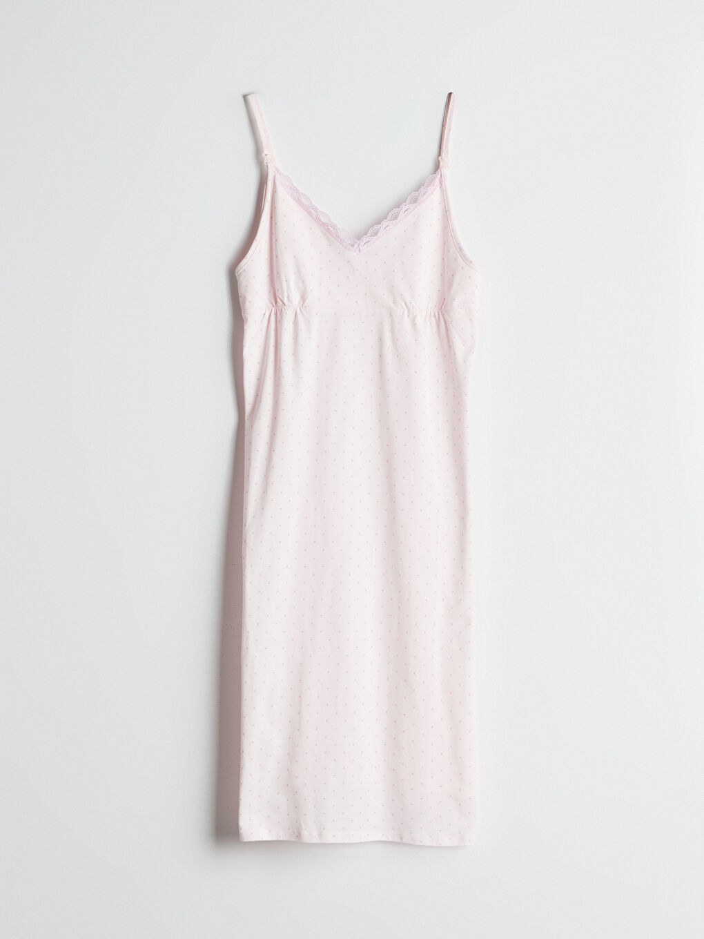 LCW DREAM Woman PINK Nightdress -S5H917Z8-LSZ