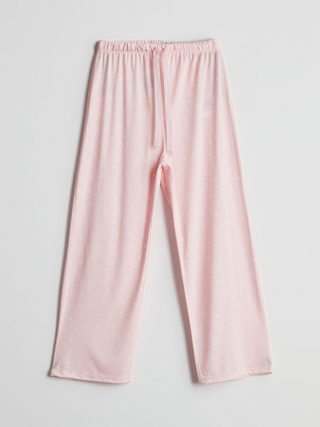 LCW DREAM Pembe Beli Lastikli Puantiyeli Kadın Pijama Altı - 4