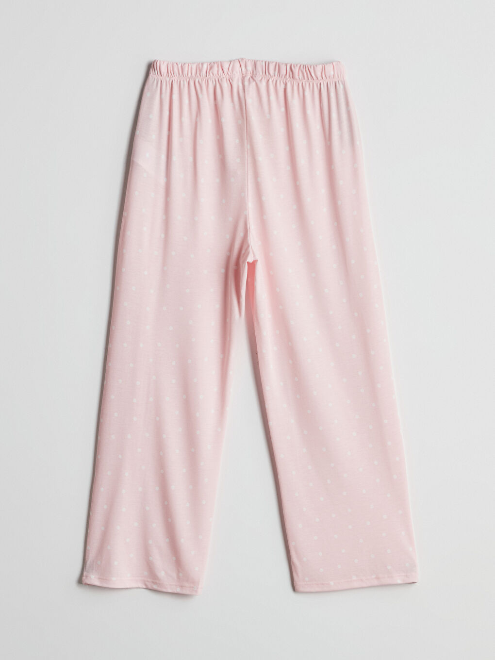 LCW DREAM Pembe Beli Lastikli Puantiyeli Kadın Pijama Altı - 5