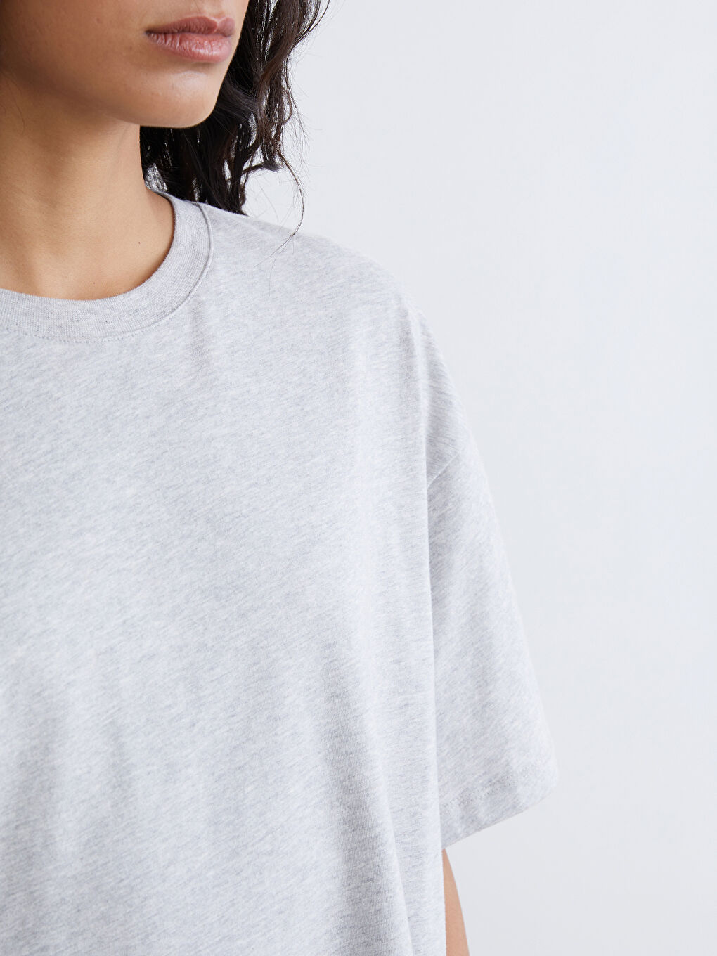 تونيك نسائي أوفرسايز بكول مدور-4