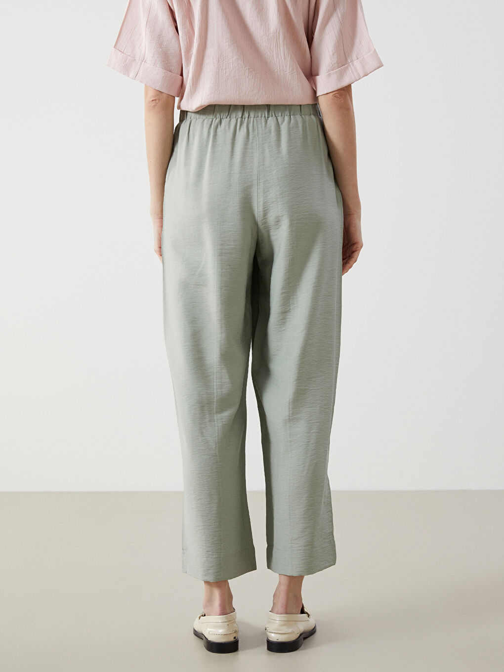 Elasticated Waist Women's Trousers -S5HA53Z8-GX7