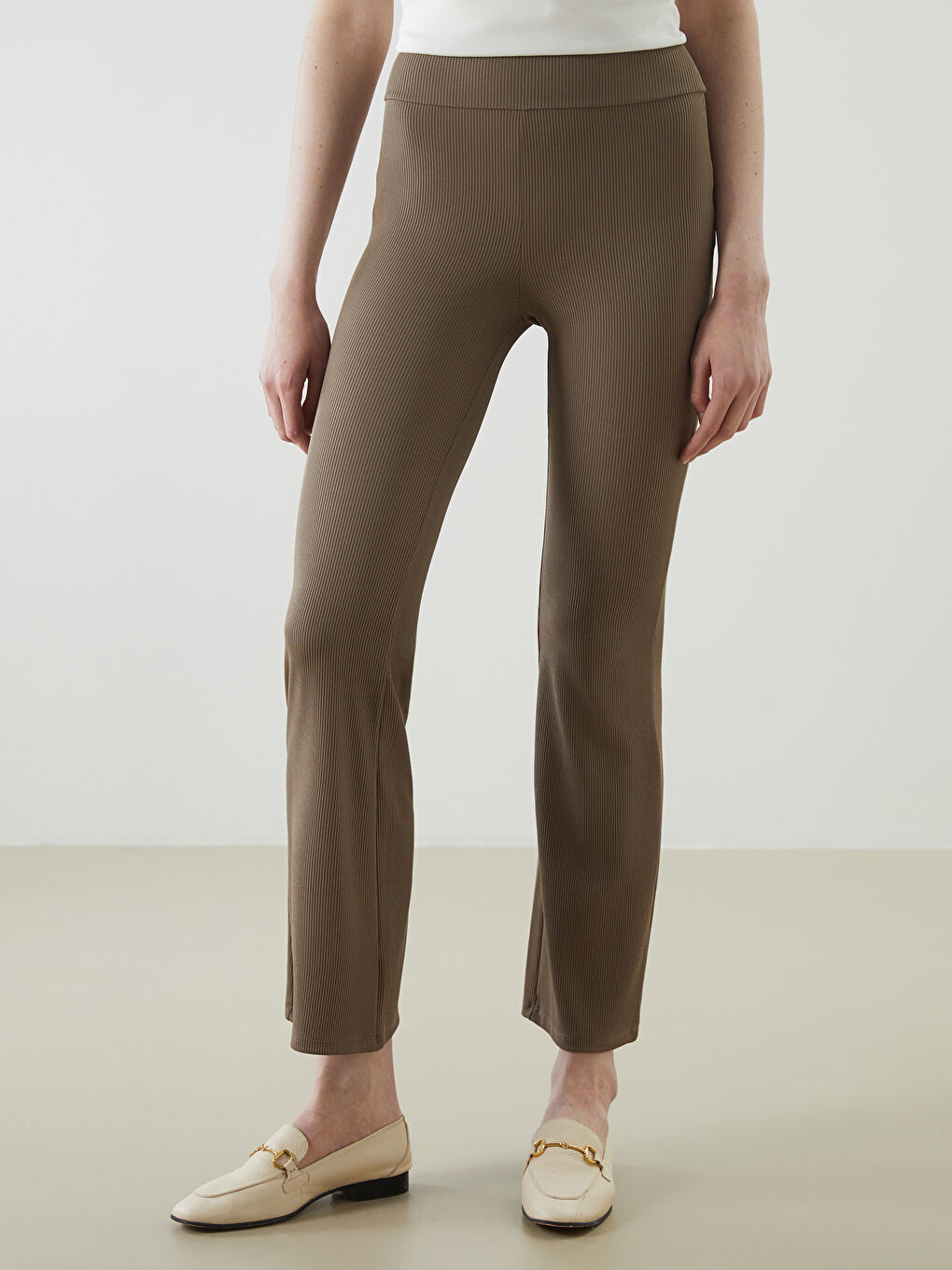Elastic Waist Spanish Leg Women's Leggings Trousers -S5HA75Z8-H7H