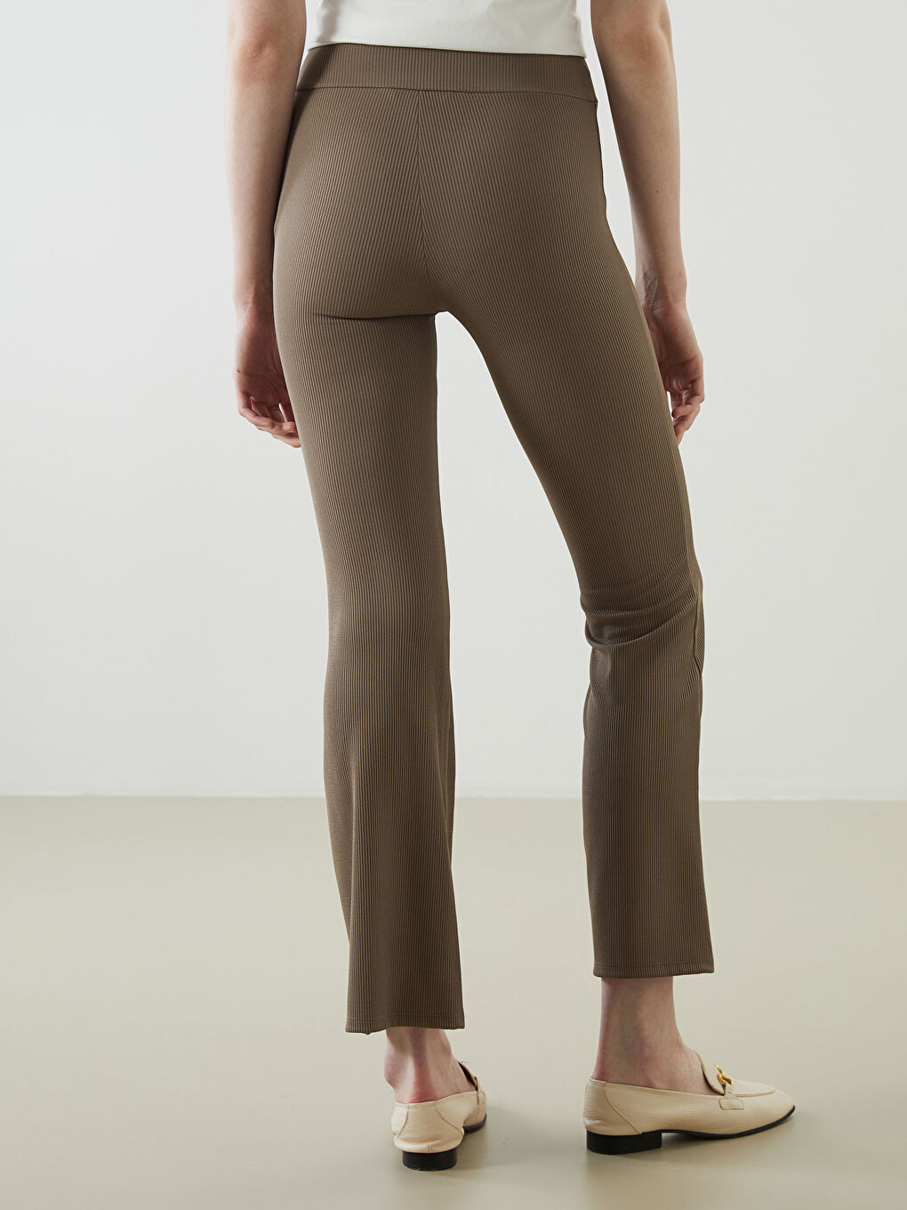 Elastic Waist Spanish Leg Women's Leggings Trousers -S5HA75Z8-H7H