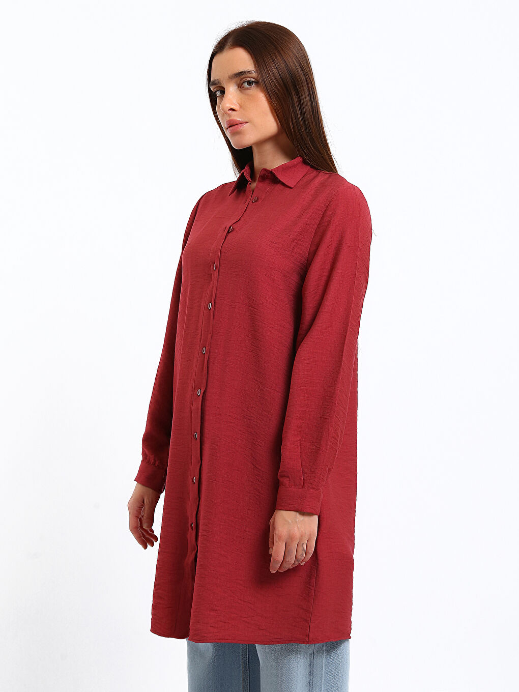 Regular Fit Women's Shirt Tunic-3