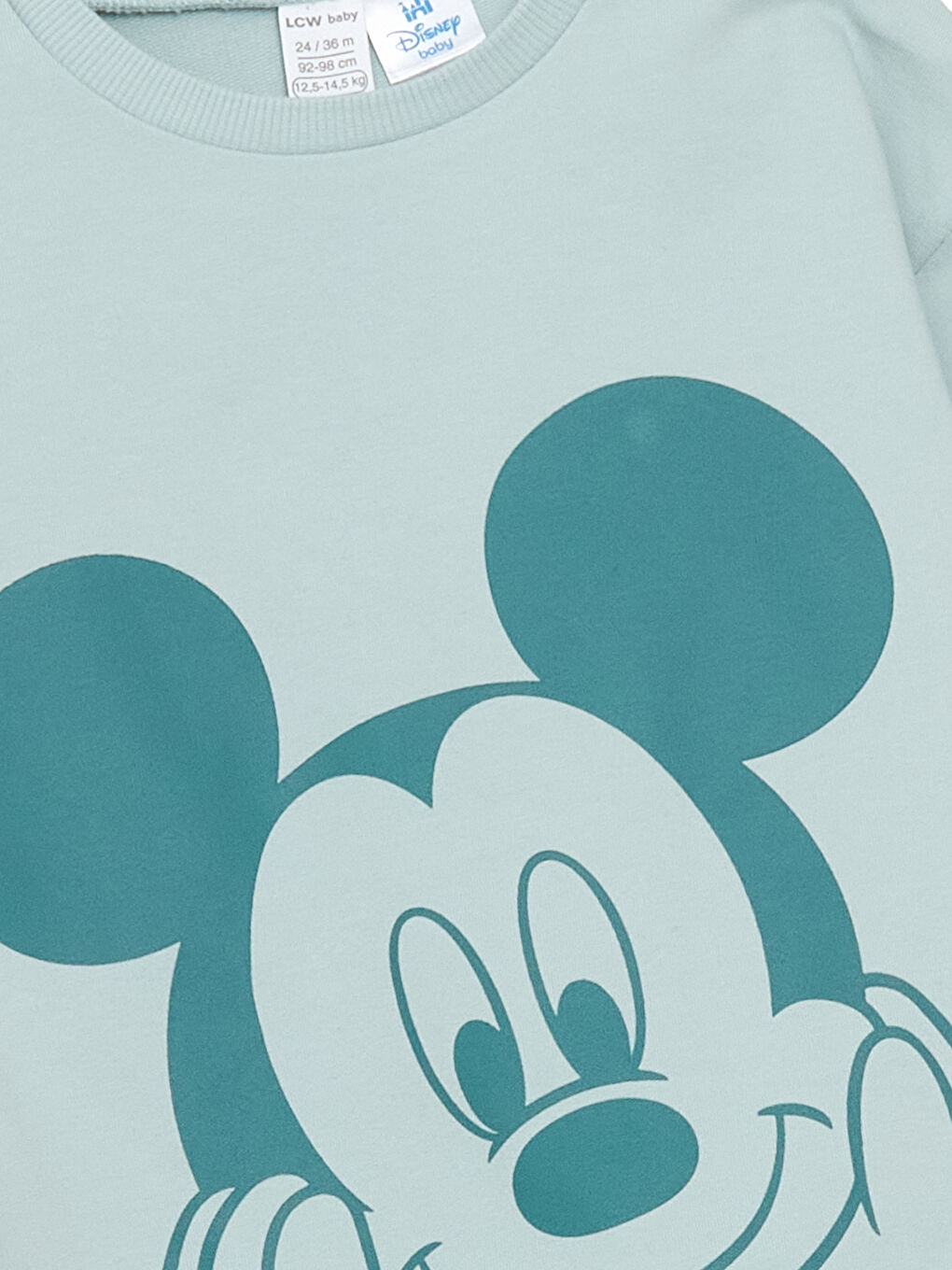 Mickey Mouse Printed Baby Boys' Sweatshirt and Sweatpants Set -S5HB11Z1-YXR