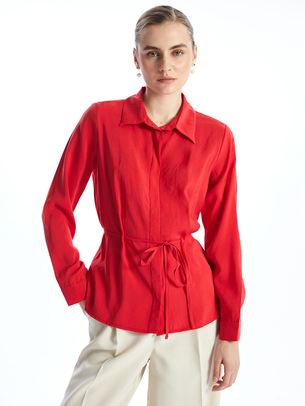 Regular Fit Women's Shirt -S5HB18Z8-Z2R