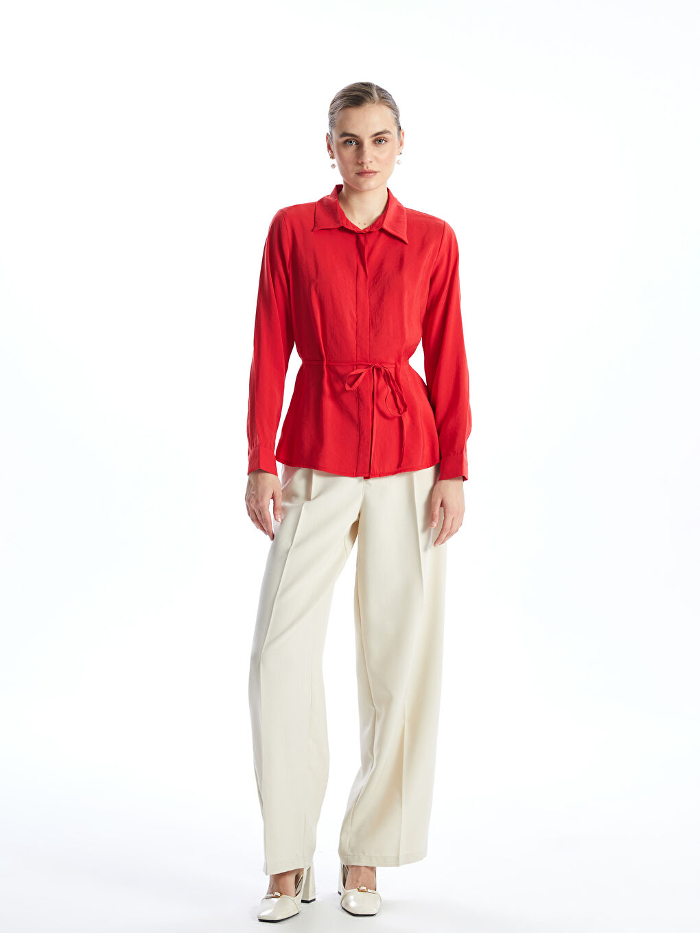 Regular Fit Women's Shirt -S5HB18Z8-Z2R