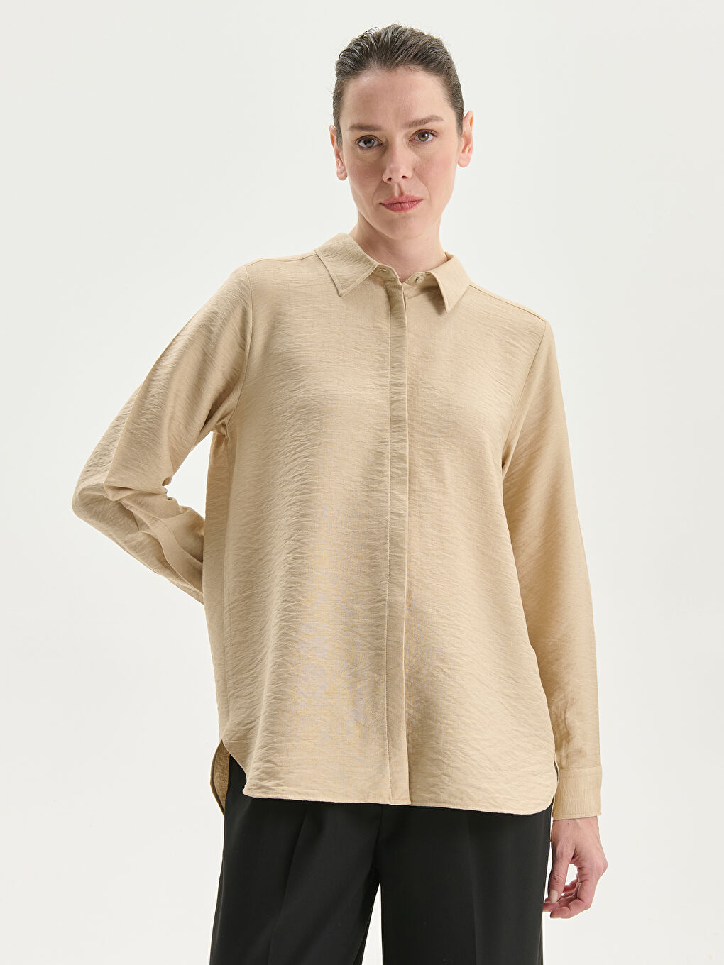 Chemise Pour Femmes Coupe Régulière