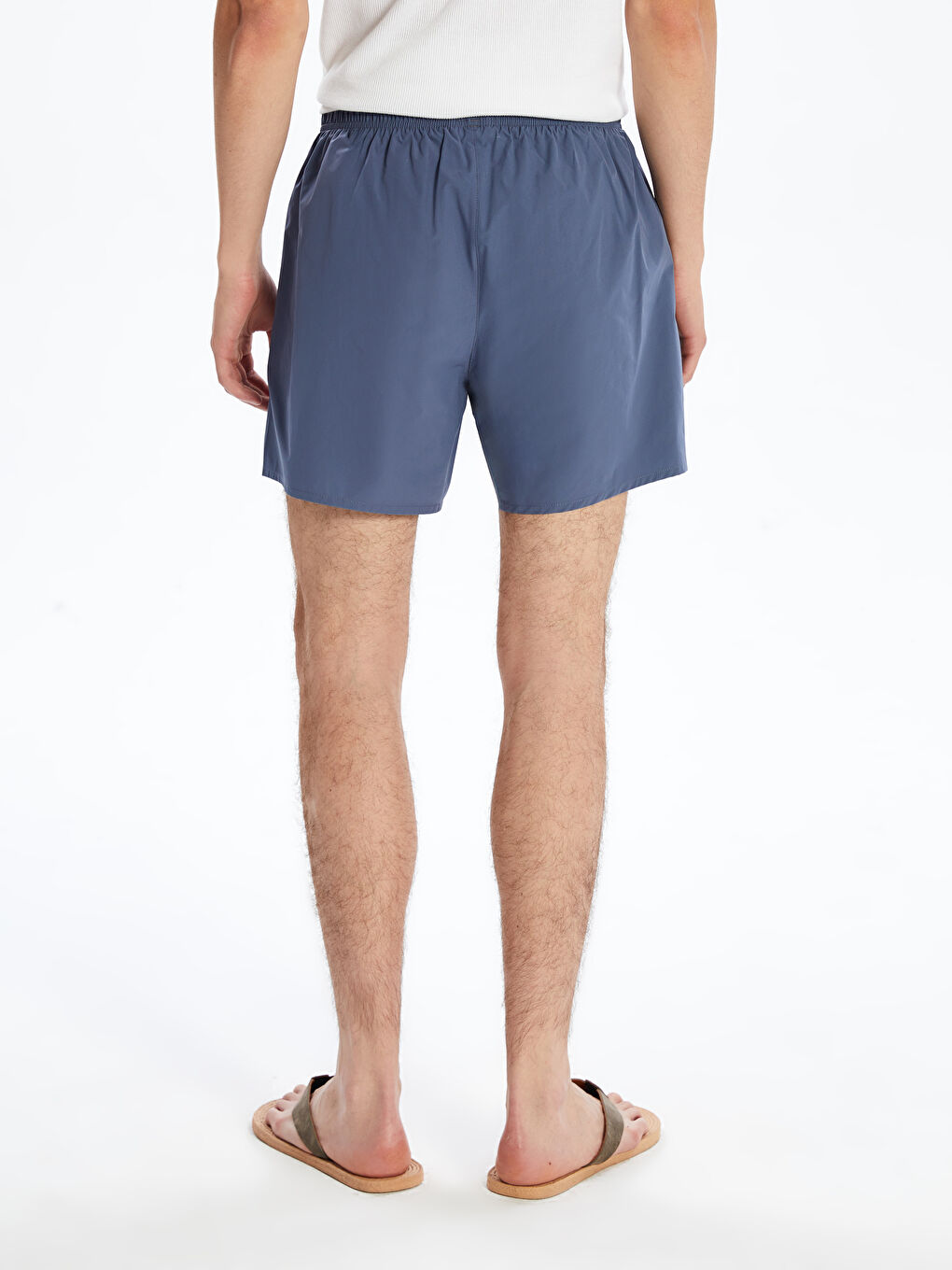 İndigo Kısa Boy Basic Erkek Deniz Şortu-3