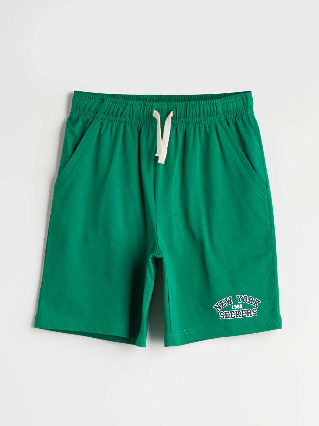 Shorts pour Garçons à Taille Élastiquée-1