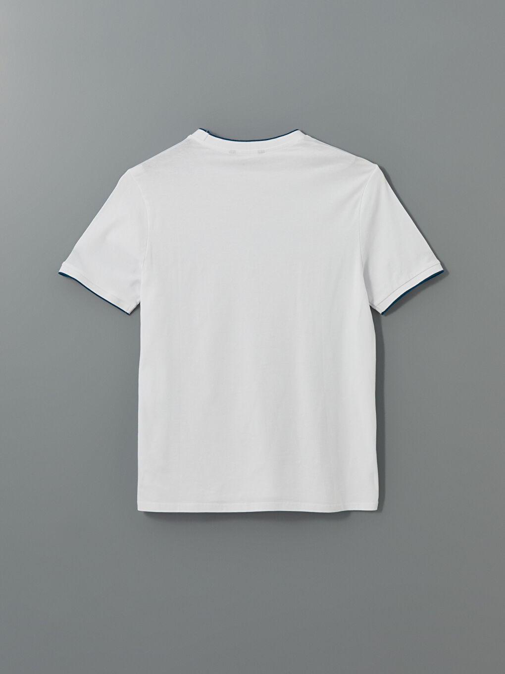 Crew Neck Short Sleeve Printed Combed Cotton Men's T-shirt -S5HD21Z8-Q6K