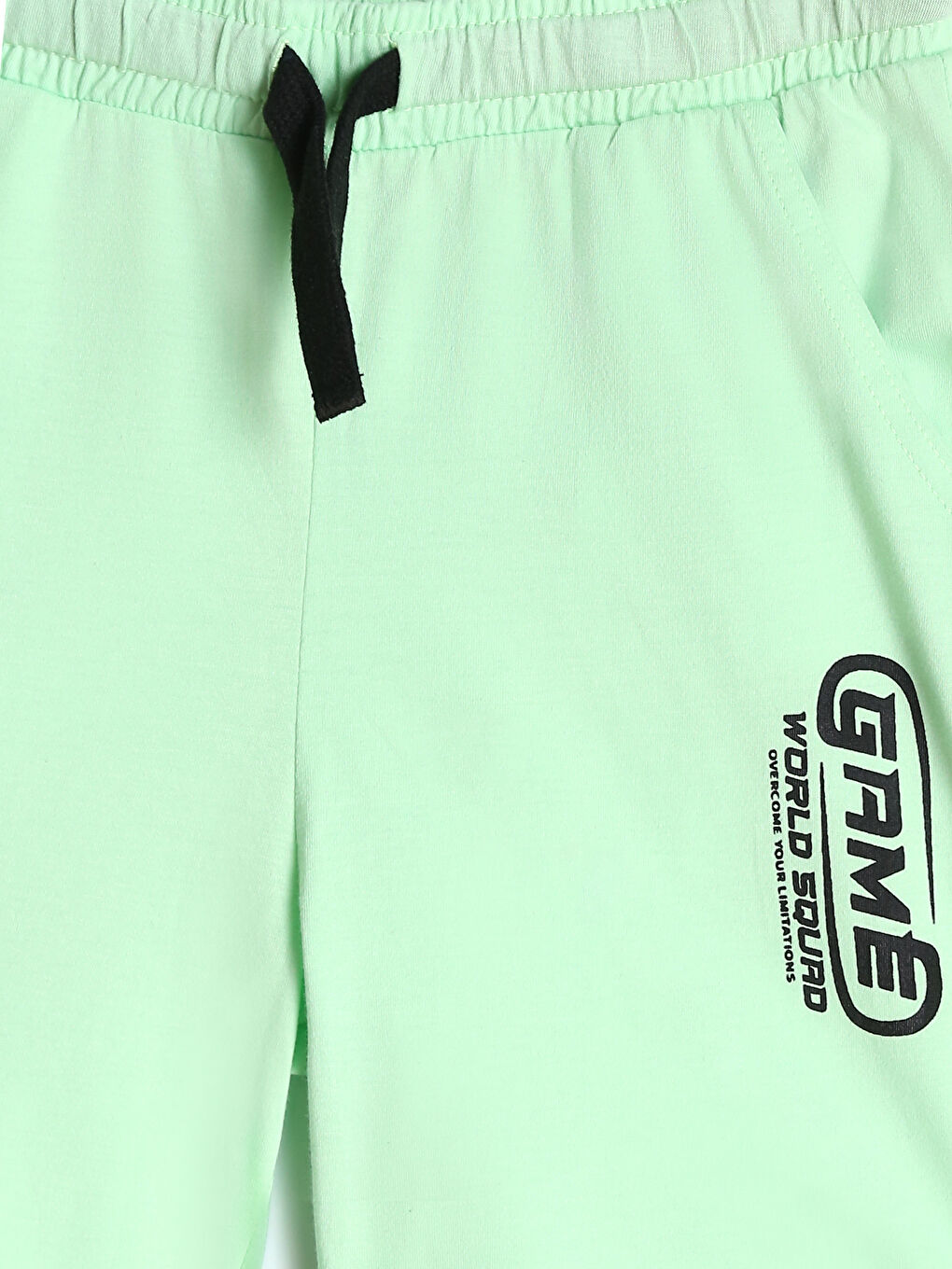 تيشيرت بياقة دائرية وشورت للأولاد-5