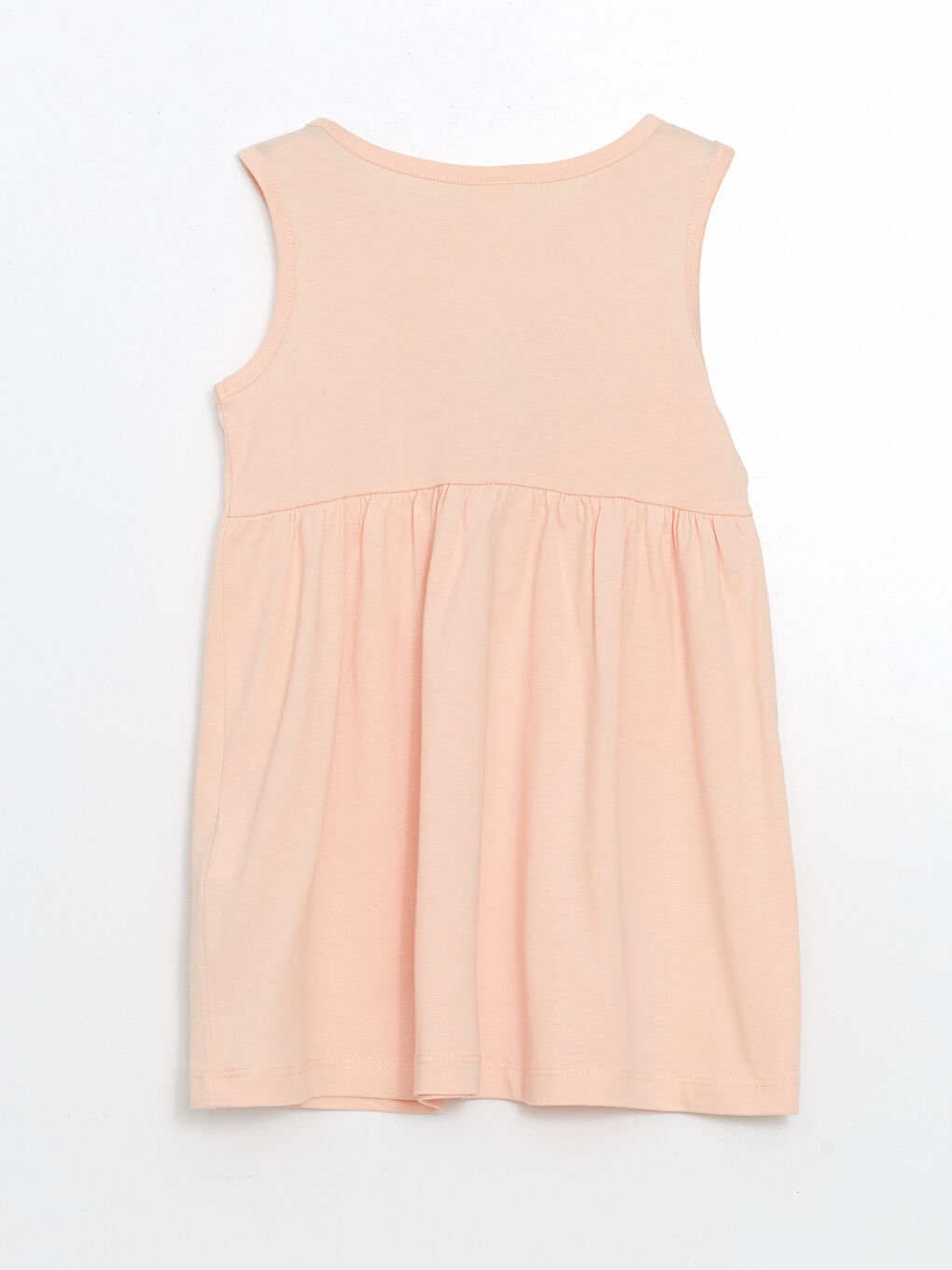 Crew Neck Floral Girl's Dress -S5HD47Z1-FZY