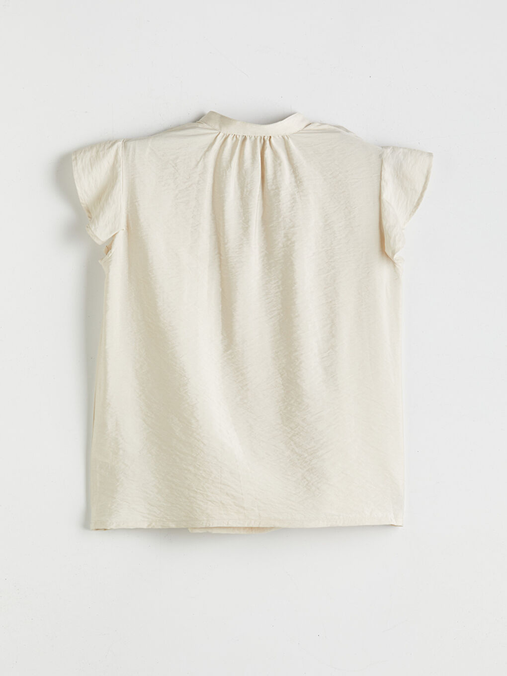 Blouse à Col Lavallière à Volants-5