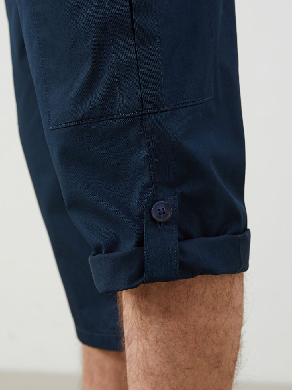 شورت كارغو تويل عادي للرجال-2