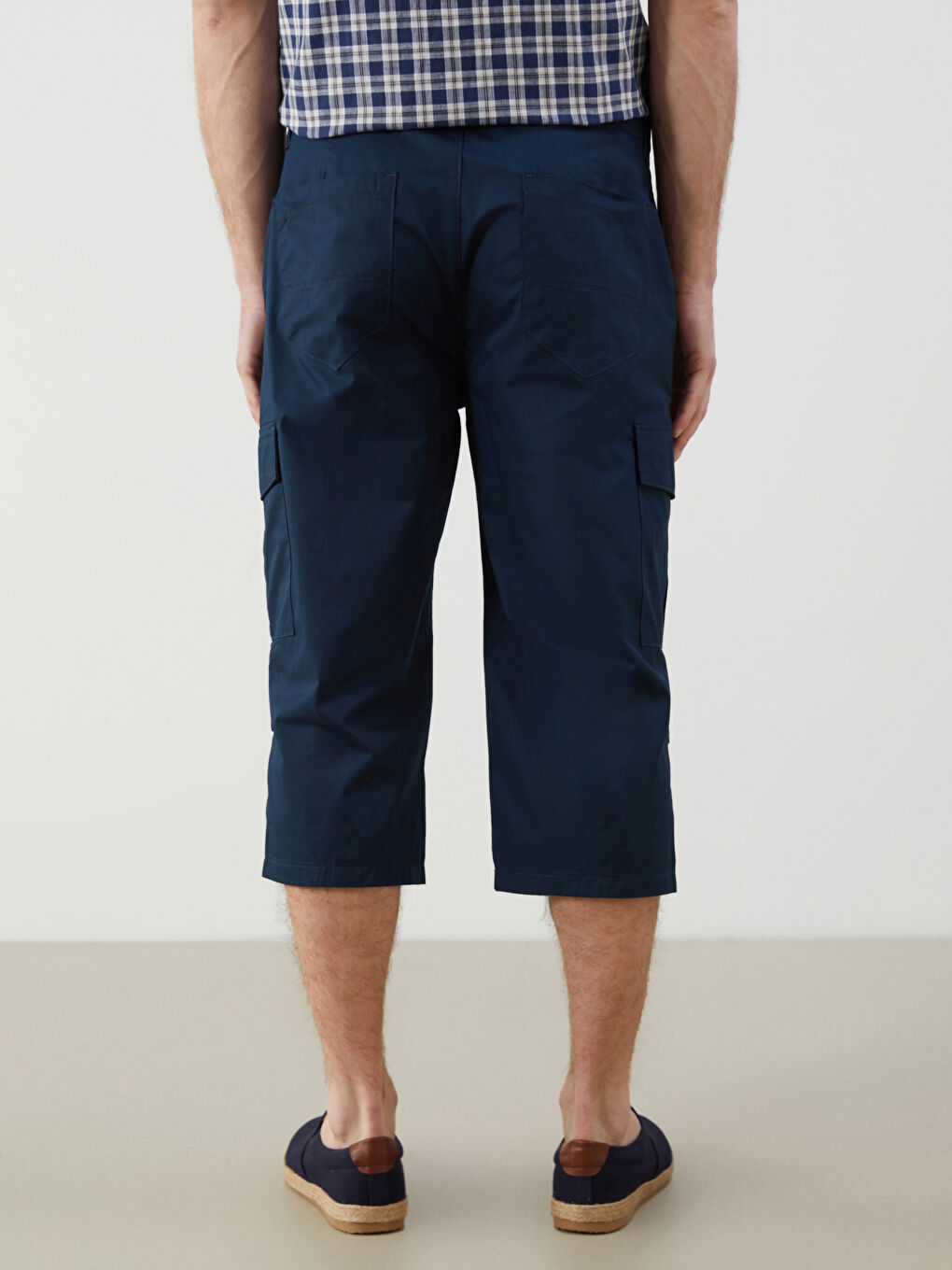 شورت كارغو تويل عادي للرجال-3