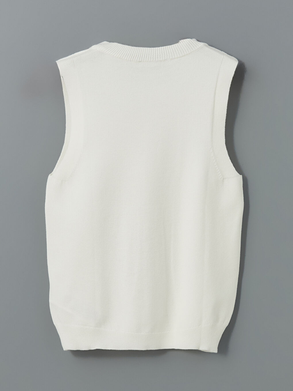 Crew Neck Women's Knitwear Sweater Vest -S5HD82Z8-FEW