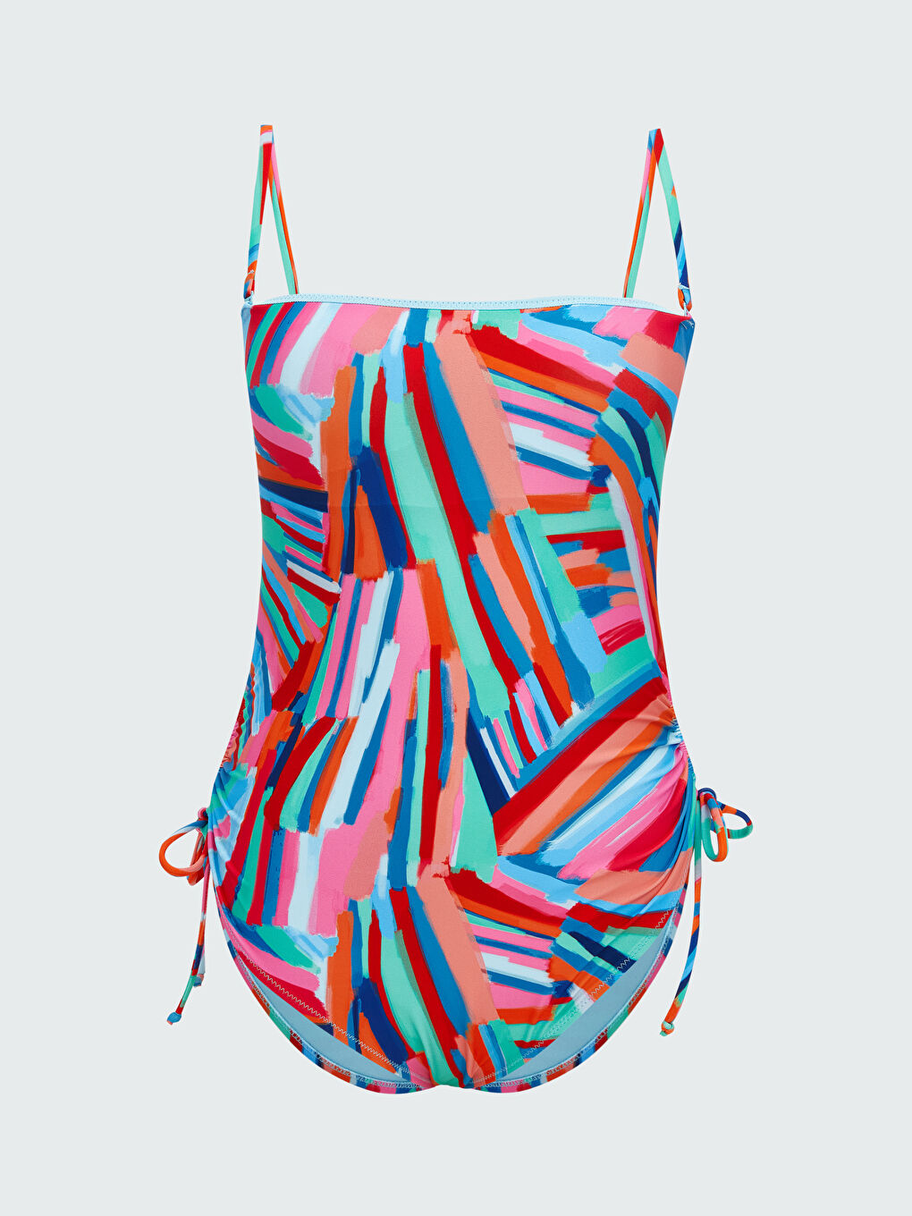 Patterned Stitched Padded Women'S Swimsuit -S5HE32Z8-F9C