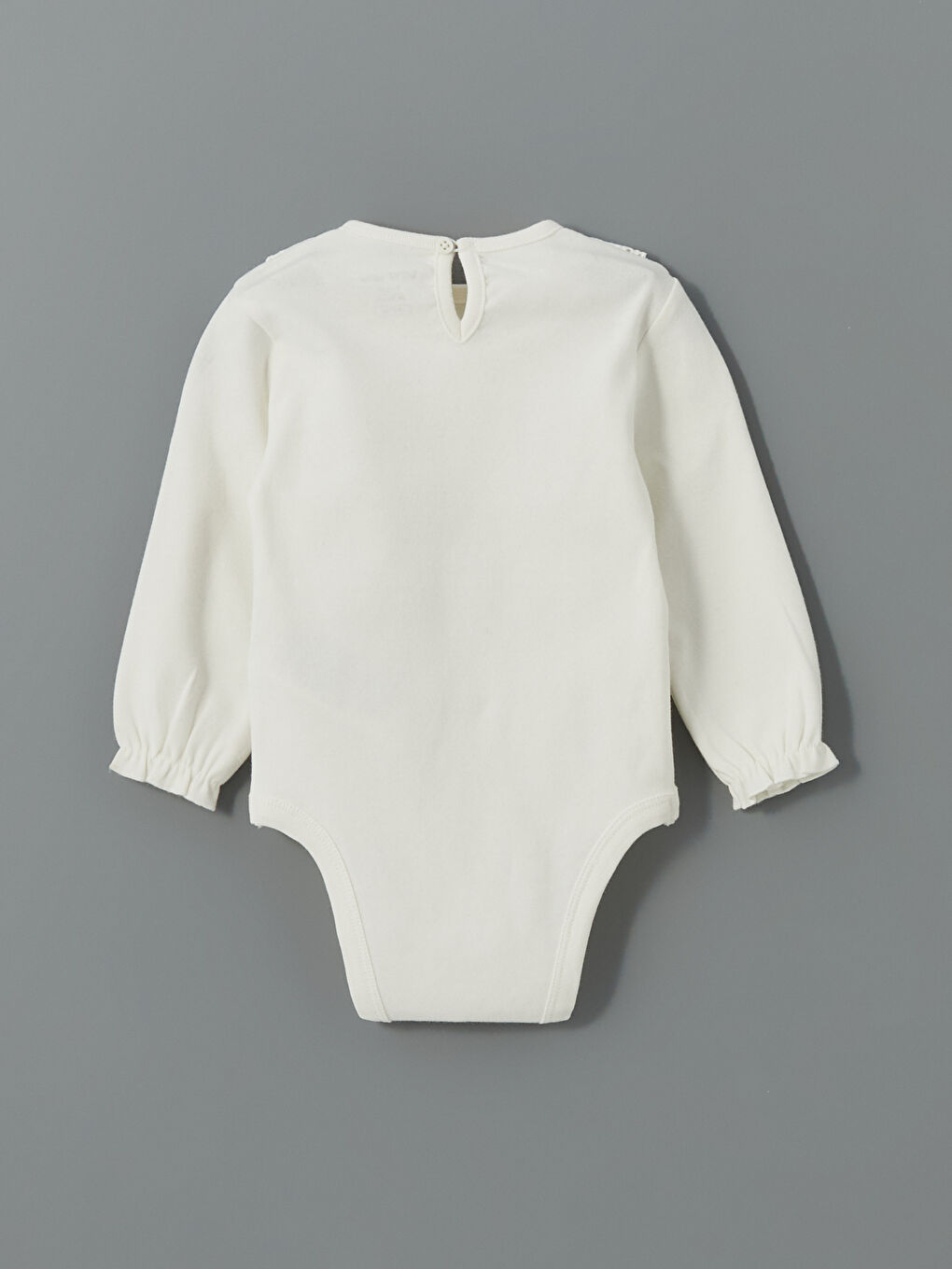 Baby Girl ECRU Bodysuit -S5HE86Z1-FDL