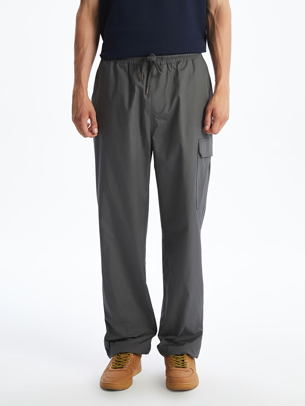 Relaxed Fit Men's Cargo Trousers-1