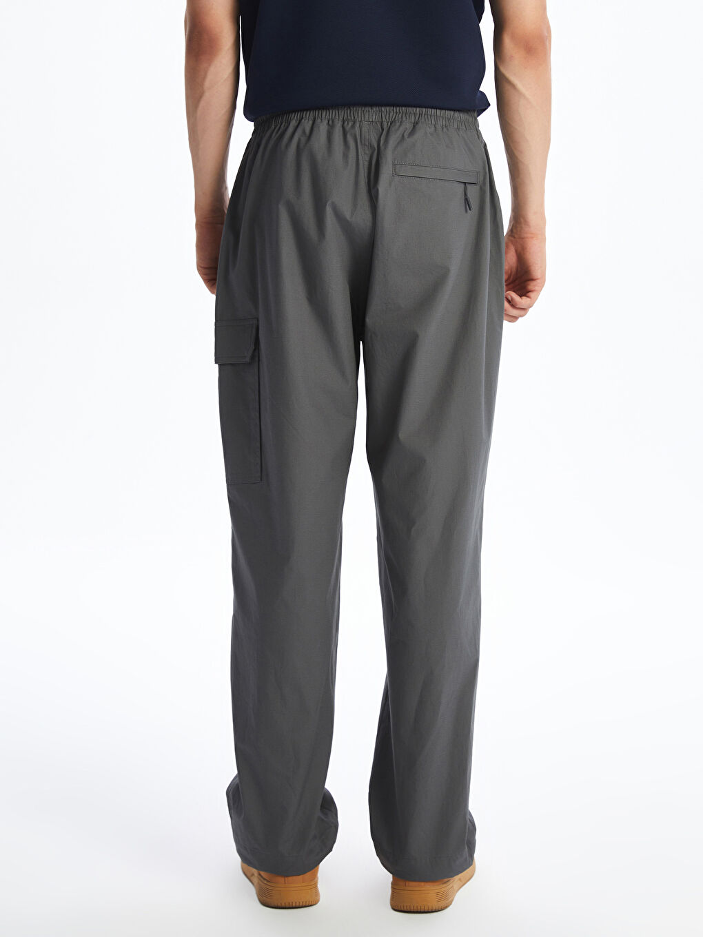 Relaxed Fit Men's Cargo Trousers-3