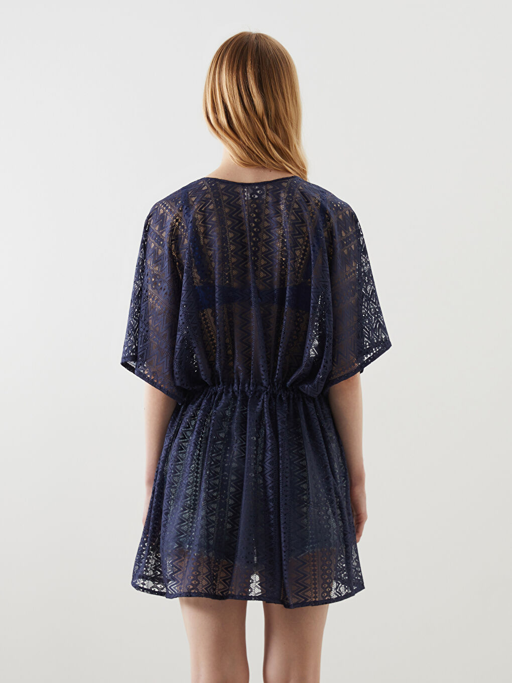 Woman NAVY Beach Dress -S5HF52Z8-HGJ