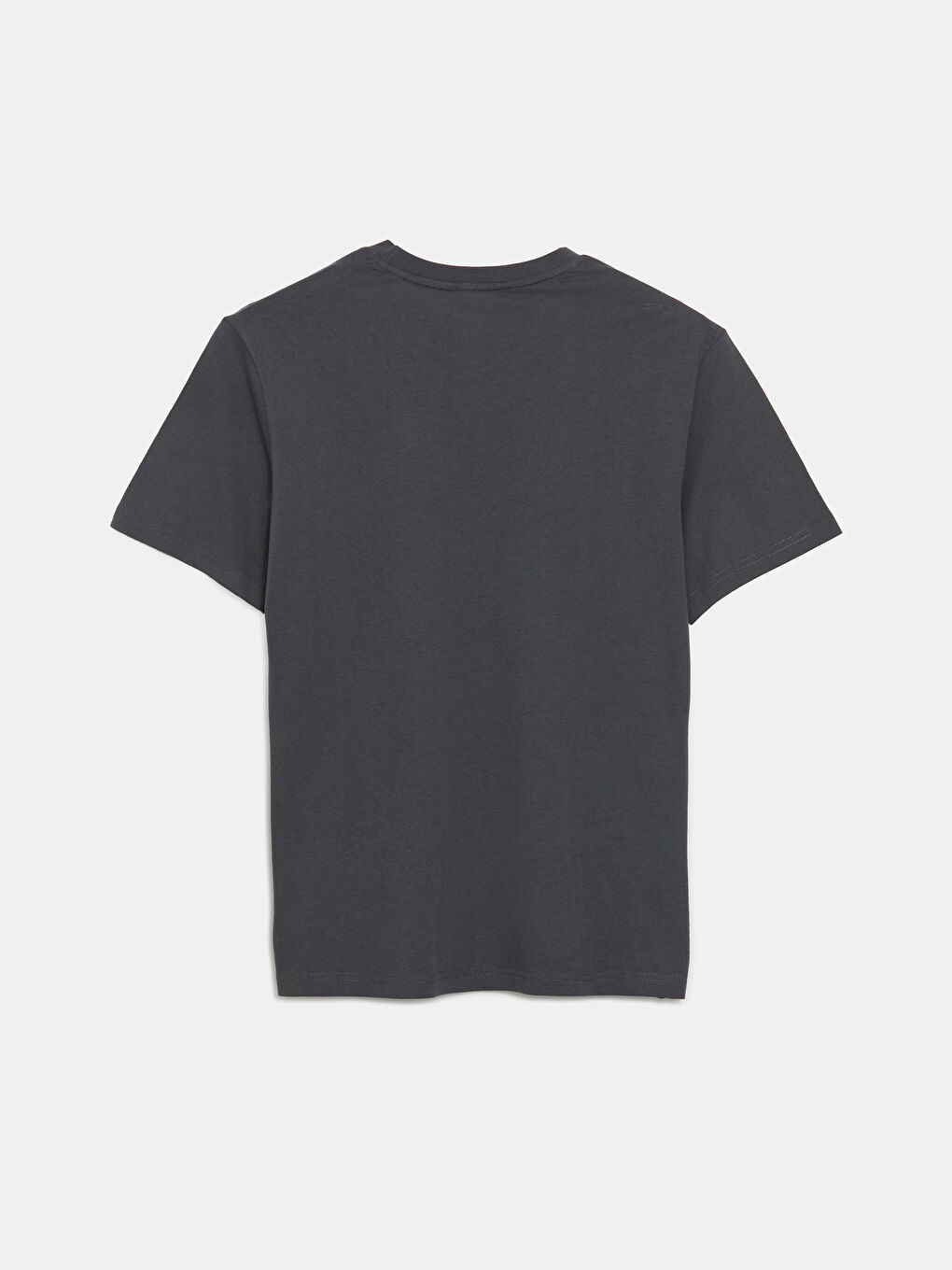 LCW ECO Crew Neck Short Sleeve Printed Combed Cotton Men's T-shirt -S5HF77Z8-YAN
