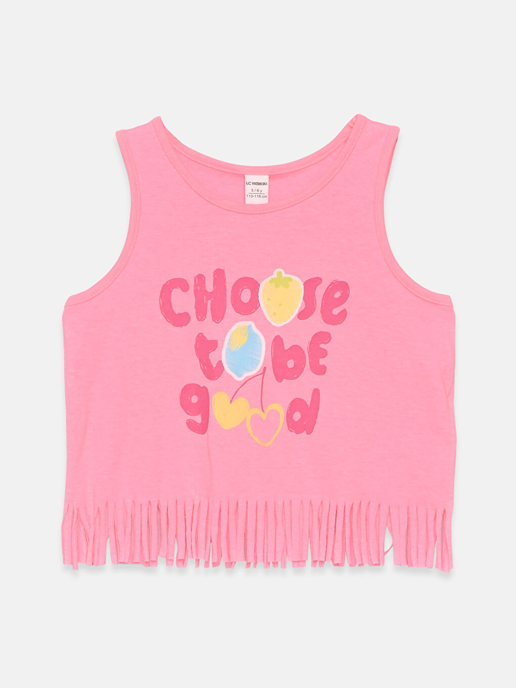 Спортивная Майка для Девочки с Круглым Вырезом