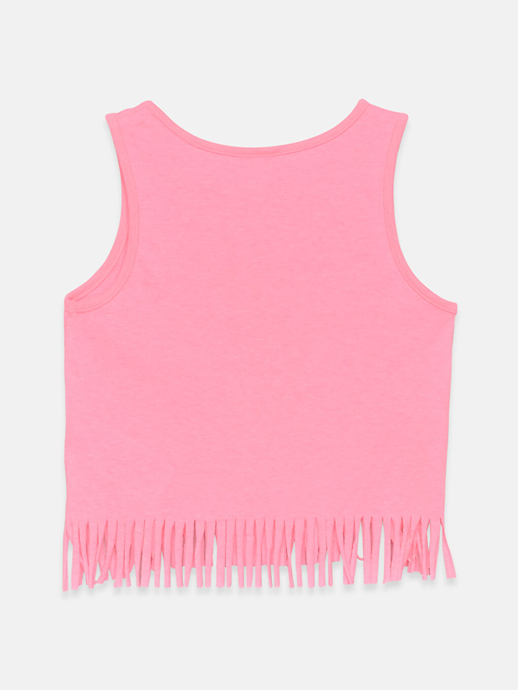 Спортивная Майка для Девочки с Круглым Вырезом-1