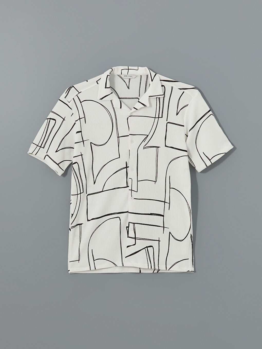 کراس فیتی ئاسایی قۆڵ کورت نەخشدار بۆ پیاوان-4