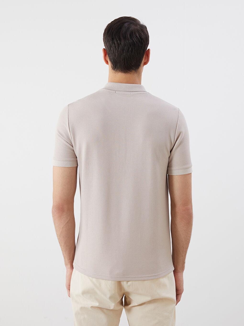 T-shirt pour Hommes en Jersey à Col roulé-3
