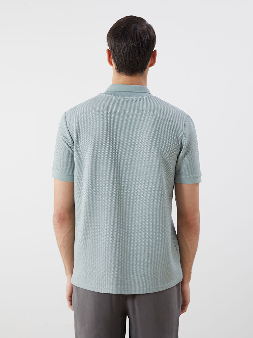 T-shirt pour Hommes en Jersey à Col roulé-3