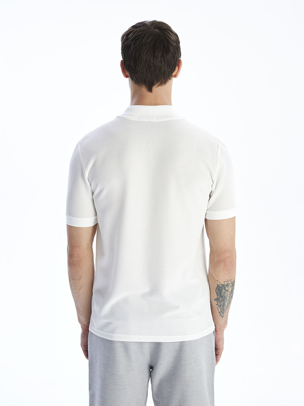 T-shirt pour Hommes en Jersey à Col roulé-3