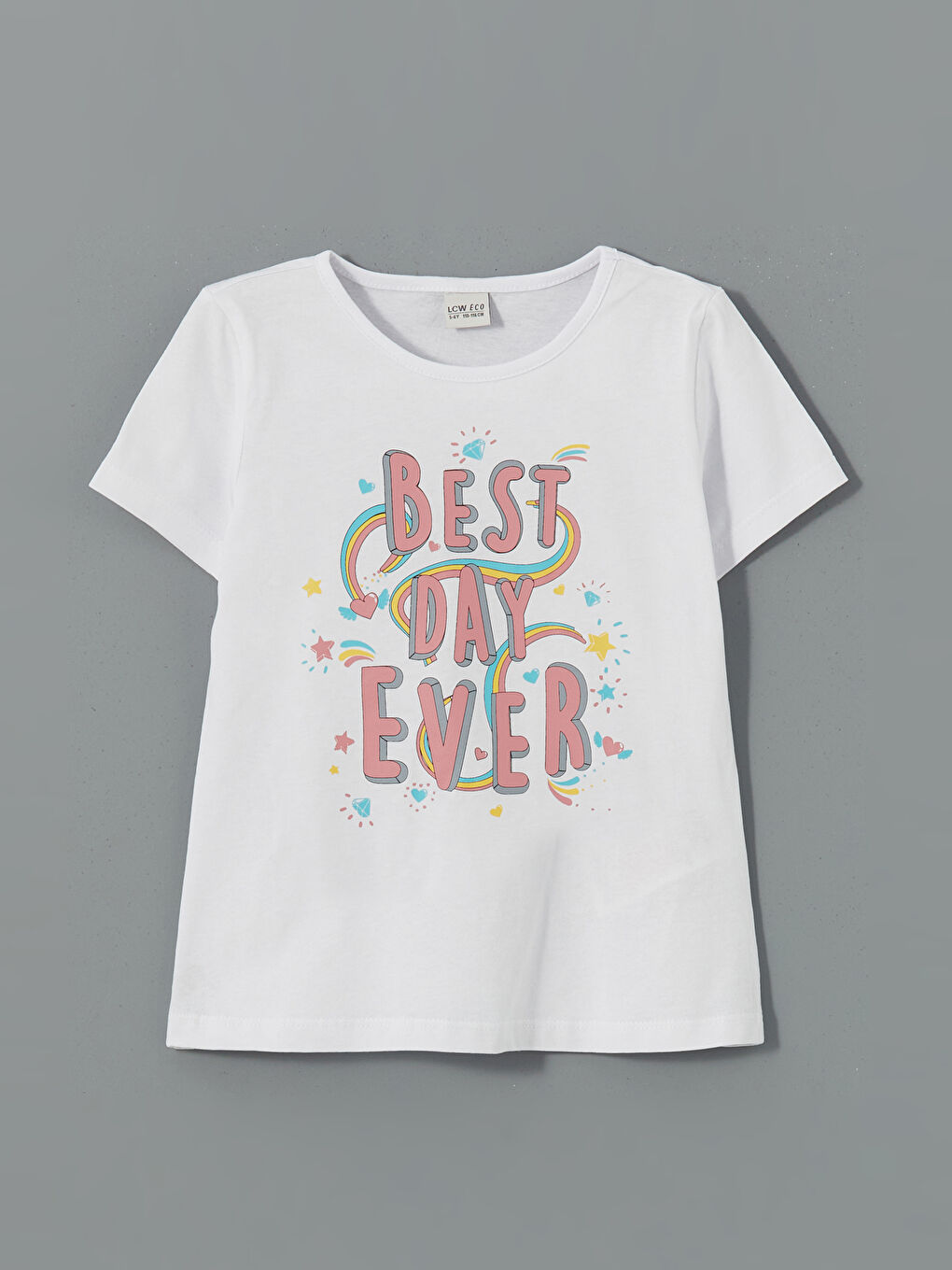 Crew Neck Girls' T-Shirt and Tights -S5HH29Z4-GJA