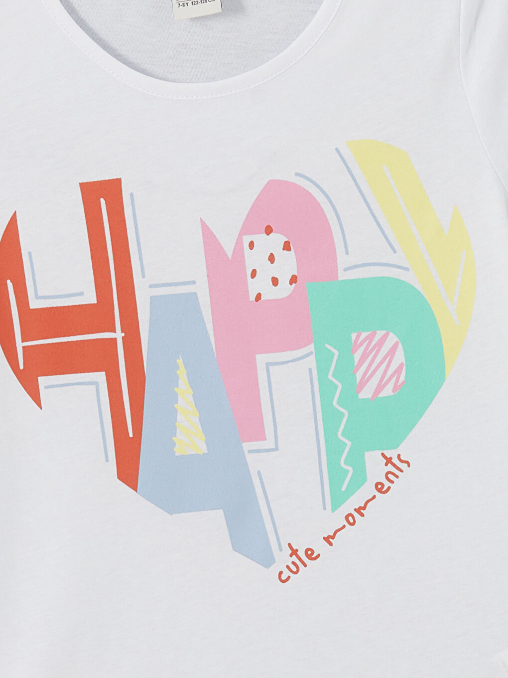Happy Printed Girls T-Shirt And Leggings -S5HH61Z4-FYT