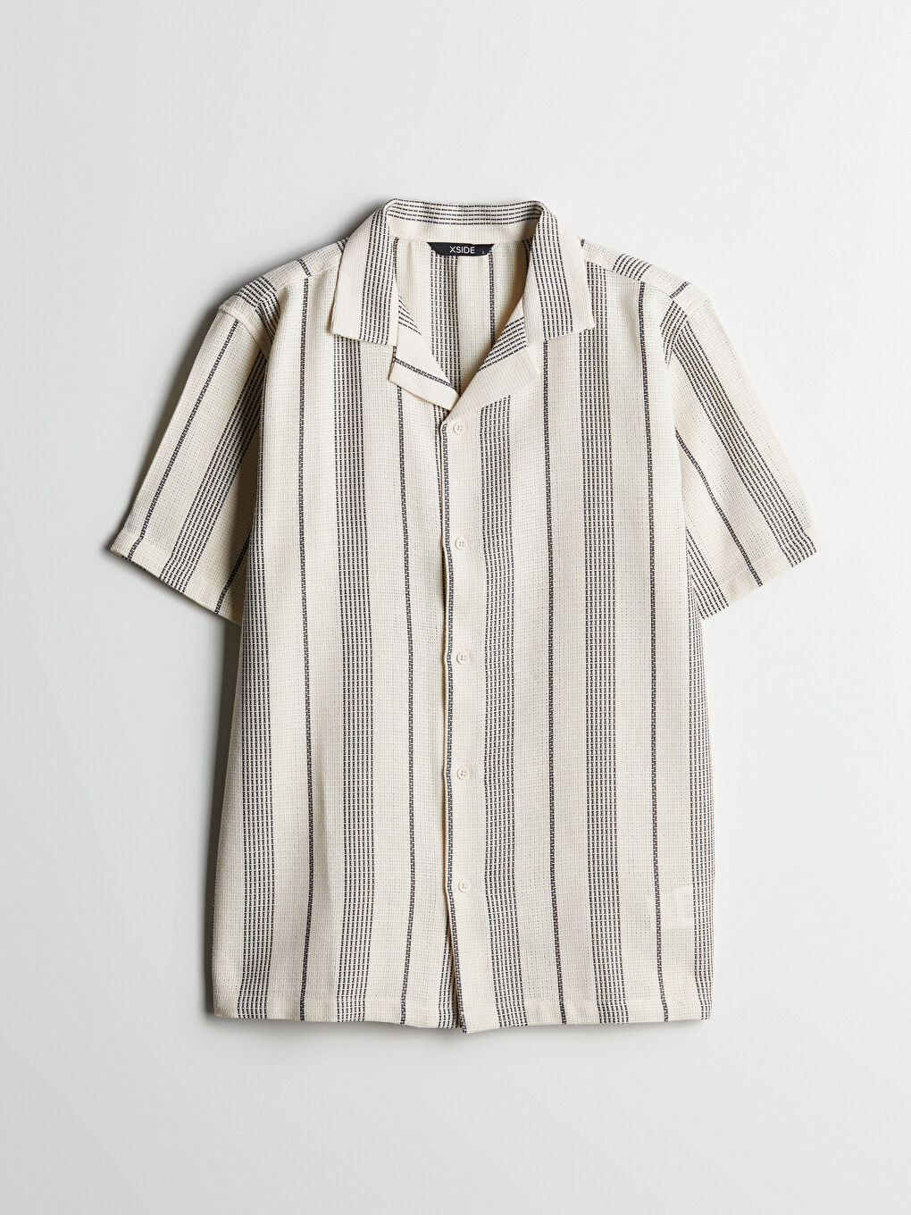 XSIDE Man INDIGO Shirt -S5HH76Z8-LGB