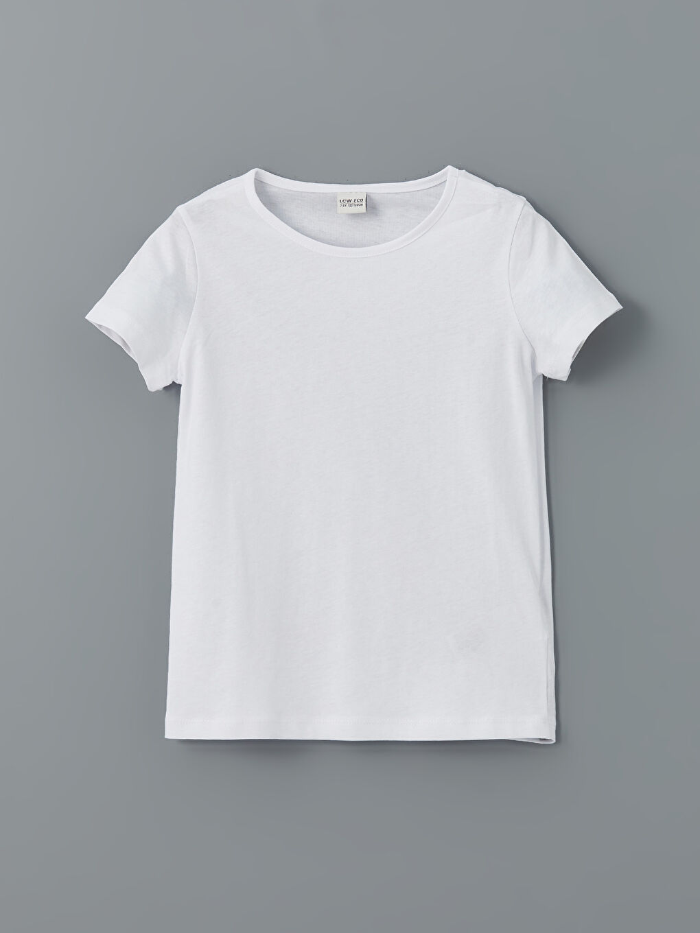 LCW ECO Crew Neck Girls' T-Shirt and Tights -S5HH77Z4-Q6K