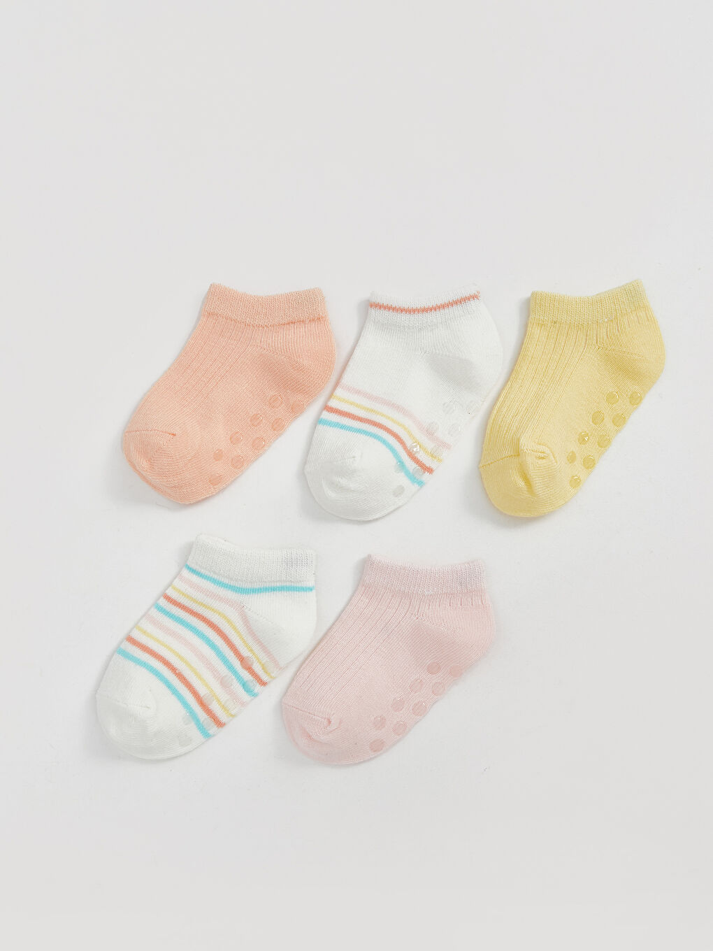 Basic Baby Girls Trainer Socks 5 Pack -S5HH93Z1-FRV