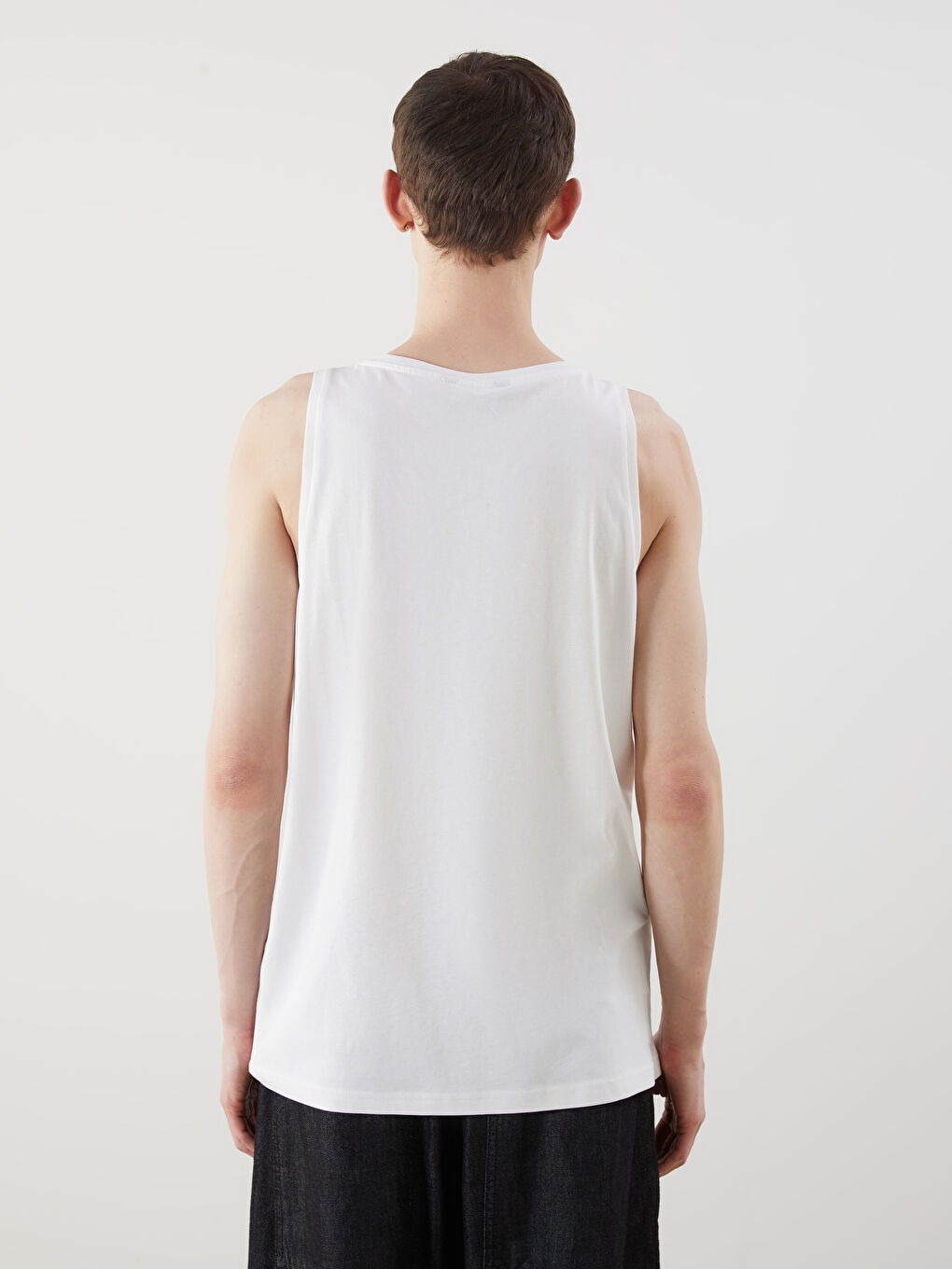 XSIDE Crew Neck Printed Men's Sleeveless T-Shirt -S5HH94Z8-R9J