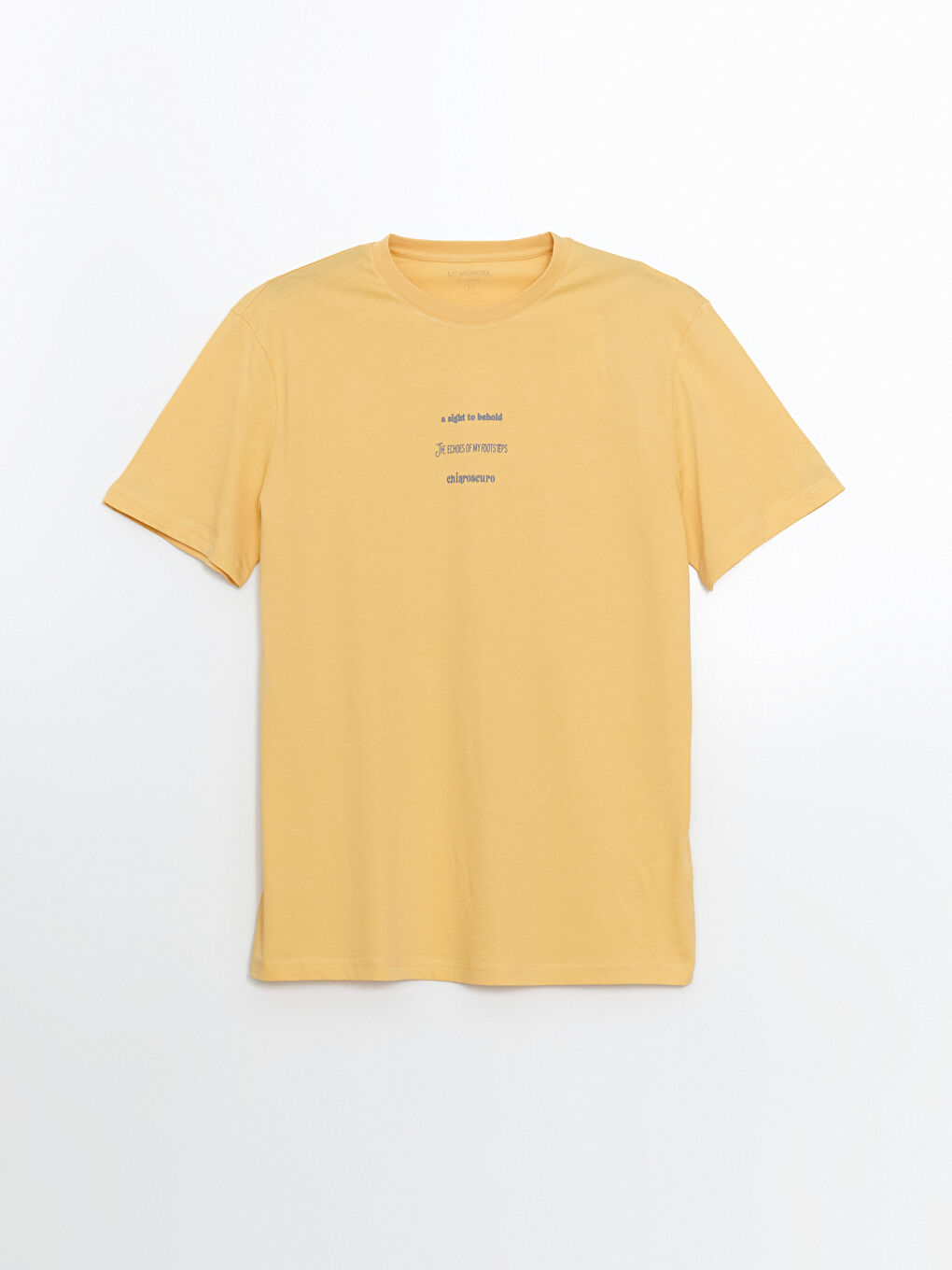 XSIDE Crew Neck Printed Jersey Men's T-Shirt -S5HJ07Z8-Y0D