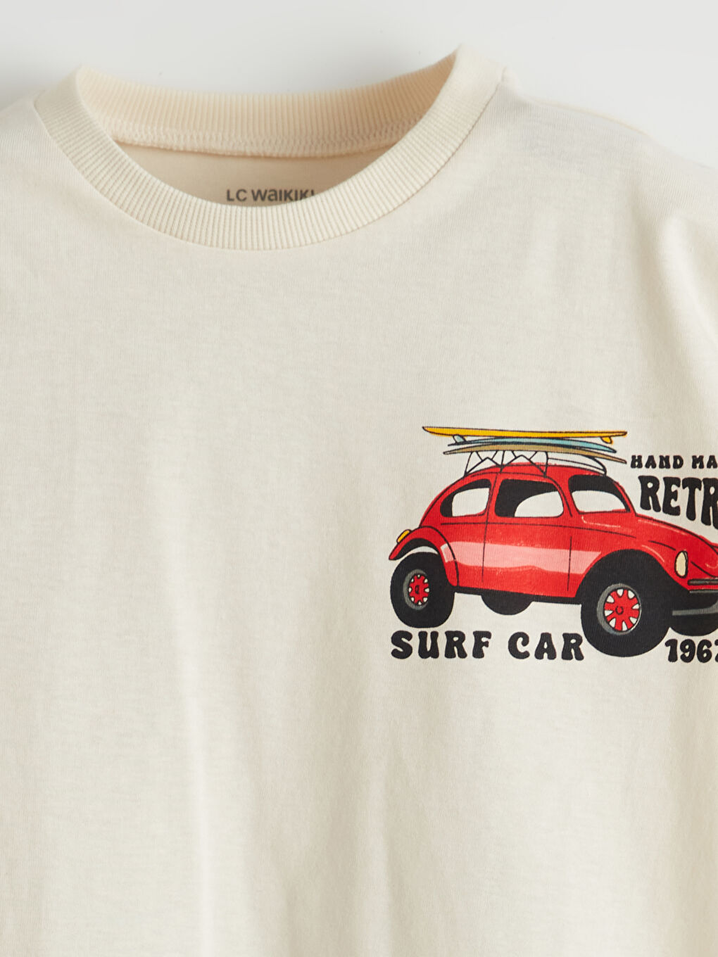 Crew Neck Printed Jersey Baby Boys' T-Shirt -S5HJ14Z1-QVK