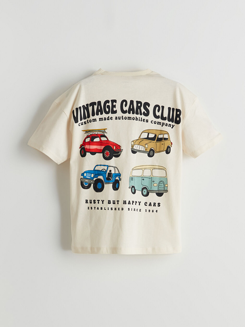 Crew Neck Printed Jersey Baby Boys' T-Shirt -S5HJ14Z1-QVK